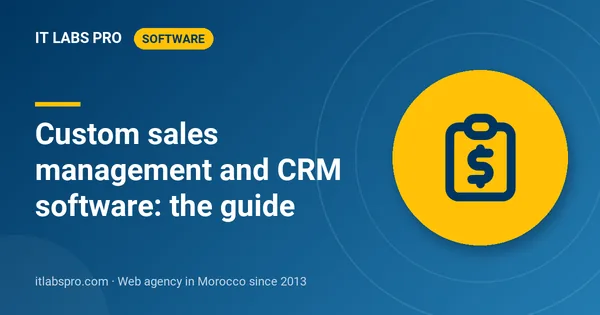 Custom sales management and CRM software: the guide