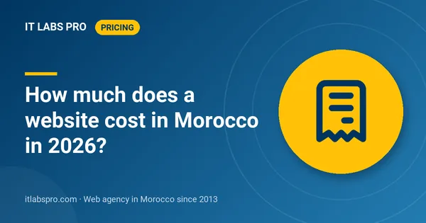 How much does a website cost in Morocco in 2026?
